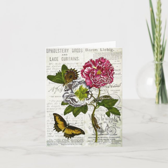 Vintage Samla in alla oceassioner Kort (Framsida)