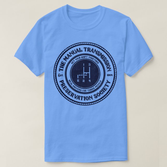 Vintage Samla skift T Shirt (Design framsida)