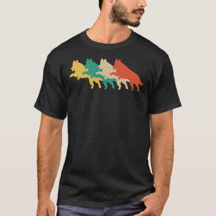 Vintage Samlare Hundar Kung Shepherd German Shephe T Shirt