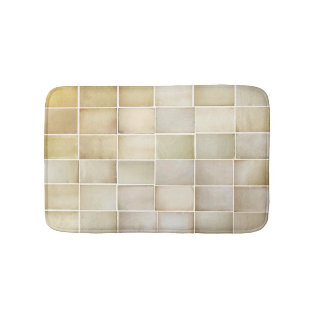 Vintage samling: gammal papper uppsättning. badrumsmatta (Framsidan)