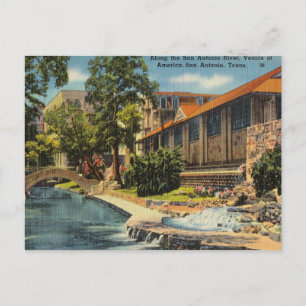 Vintage San Antonio, Texas Vykort