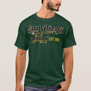 Vintage San Diego Baseball Est1969 Baseball Älskar T Shirt