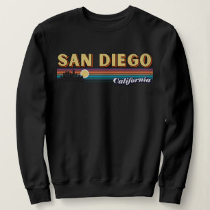 Vintage San Diego California Retro Sunset Rand T Shirt