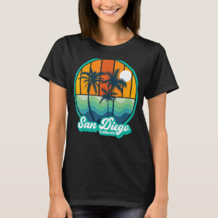 Vintage San Diego California Summer Vacation Beach T Shirt