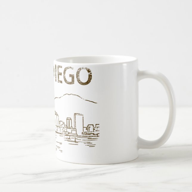 Vintage San Diego Kaffemugg (Höger)