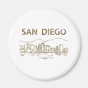 Vintage San Diego Magnet