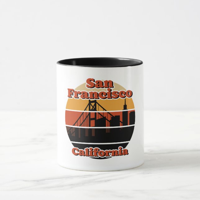Vintage San Francisco California Mugg (Center)
