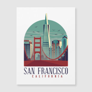 Vintage San Francisco Cityscape