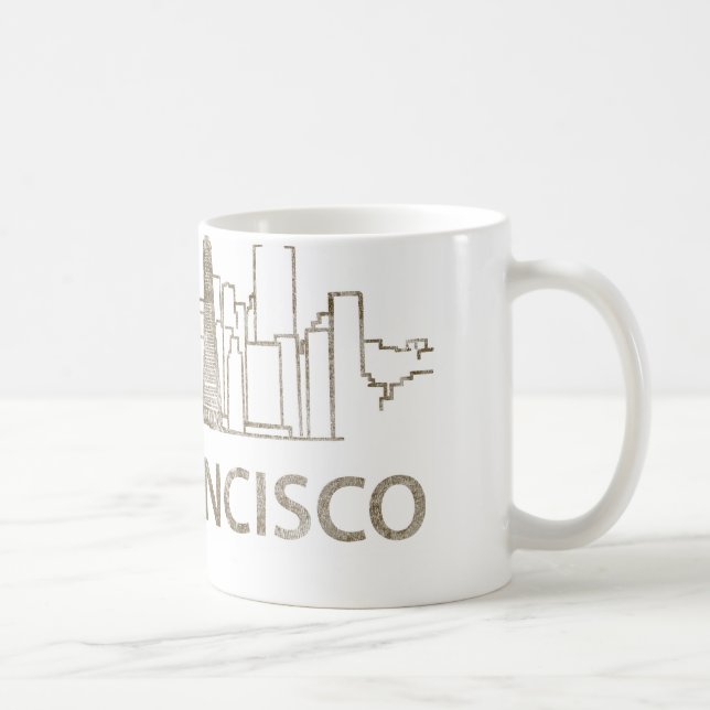 Vintage San Francisco Kaffemugg (Höger)