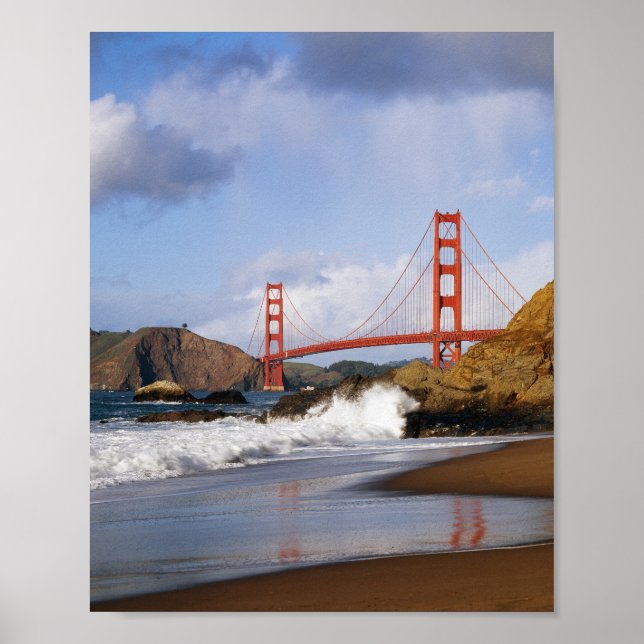 Vintage San Francisco Postcard Poster (Framsidan)