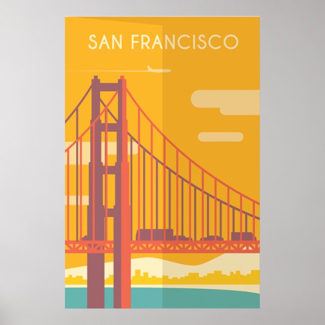 Vintage San Francisco Poster (Framsidan)