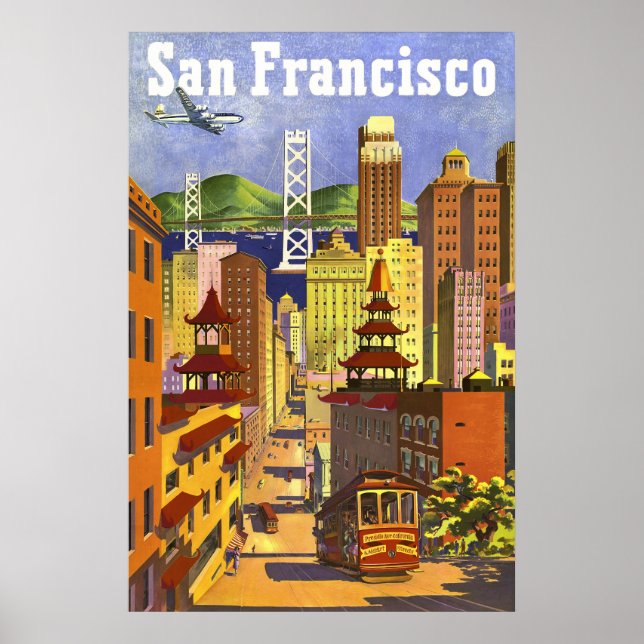 Vintage San Francisco Poster (Framsidan)