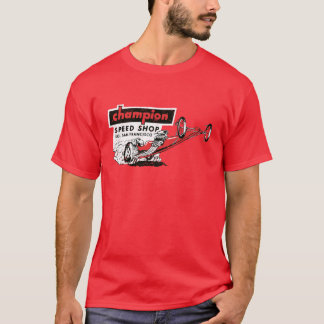 Vintage San Francisco Speed Shop bränt distressera T Shirt