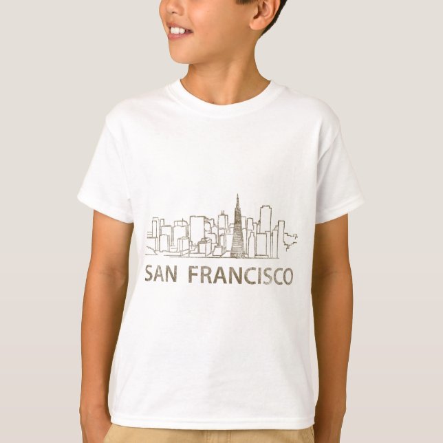 Vintage San Francisco T-shirt (Framsida)