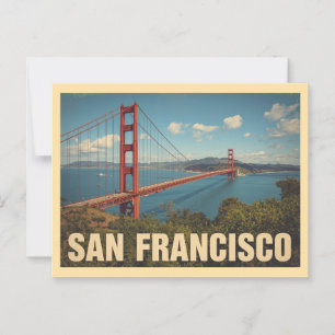 Vintage San Francisco Travel Vykort