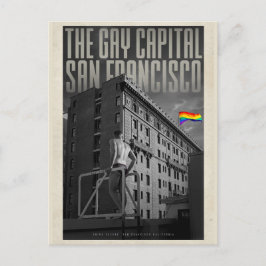 Vintage San Francisco Travel-vykort Vykort