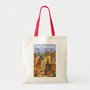 Vintage San Francisco Tygkasse