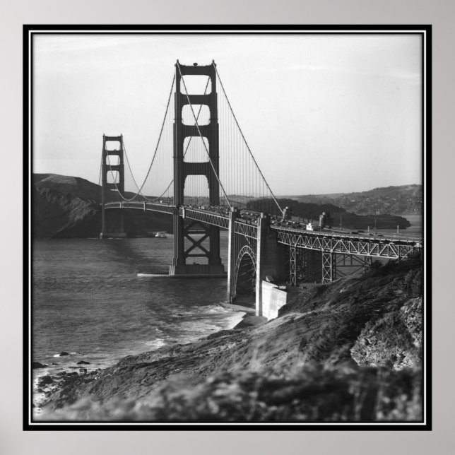 Vintage San Francisco, USA - Poster (Framsidan)