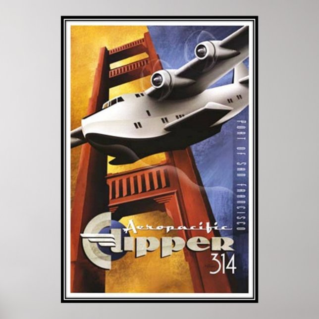 Vintage San Francisco, USA - Poster (Framsidan)