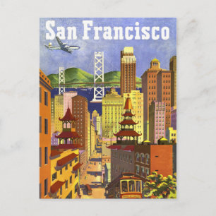 Vintage San Francisco Vykort