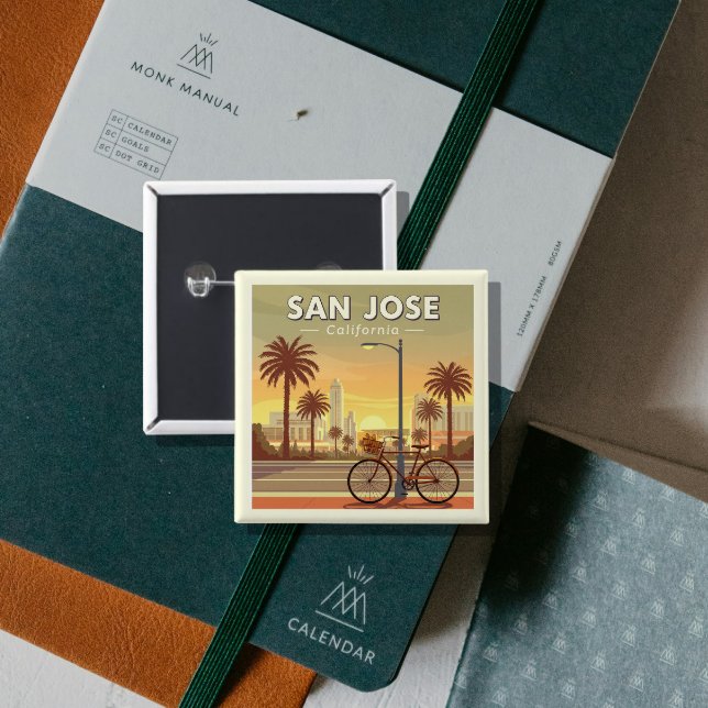 Vintage San Jose California Knapp (Skapare uppladdad)