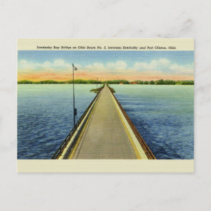 Vintage Sandusky Ohio Postcard Vykort