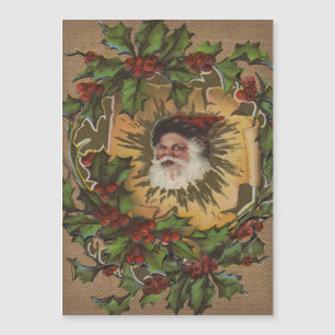 Vintage Santa Antik Julmistel Jul