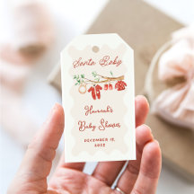 Vintage Santa Baby Jul Baby Shower