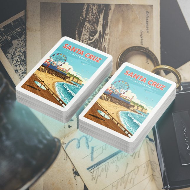 Vintage Santa Cruz California Casinokort (Skapare uppladdad)
