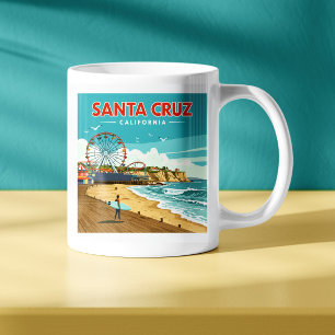 Vintage Santa Cruz California Kaffemugg