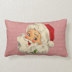 vintage Santa dekorativ kudde