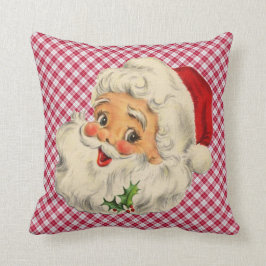 vintage Santa dekorativ kudde
