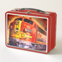 Vintage Santa Fe Tåg 