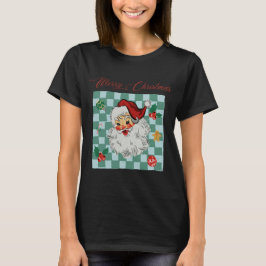 Vintage Santa God Jul-design T Shirt
