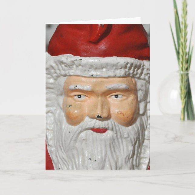 Vintage Santa Helgkort (Framsida)