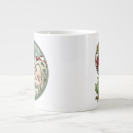 Vintage Santa Jumbo Mugg