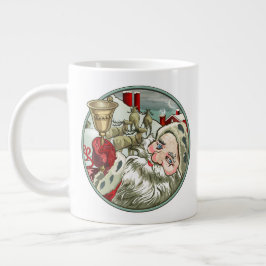 Vintage Santa Jumbo Mugg
