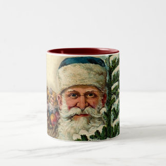 Vintage Santa: Kaffe Mugg