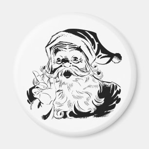 Vintage Santa Magnet