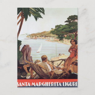 Vintage Santa Margherita Ligure Vykort