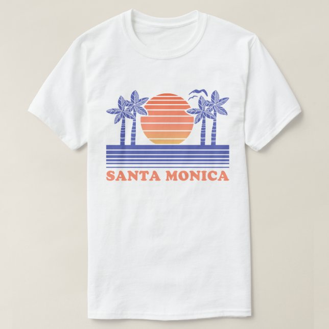 Vintage Santa Monica Tee (Design framsida)