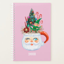 Vintage Santa Mugg Rosa