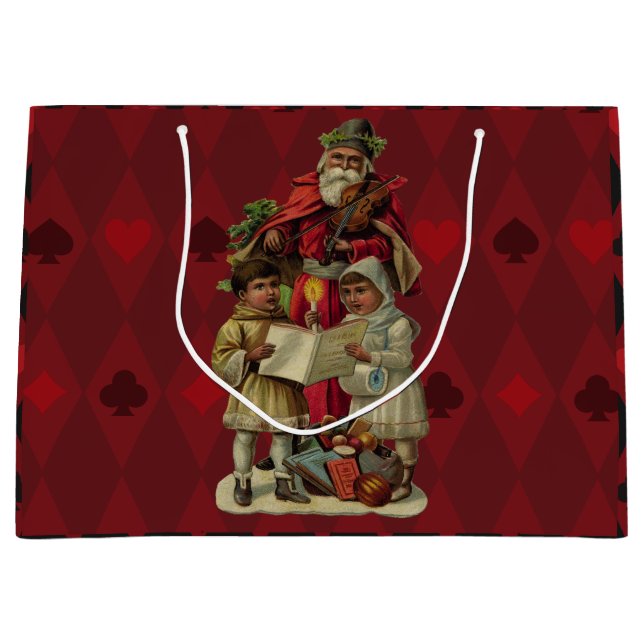 Vintage Santa Music Singing (Framsidan)