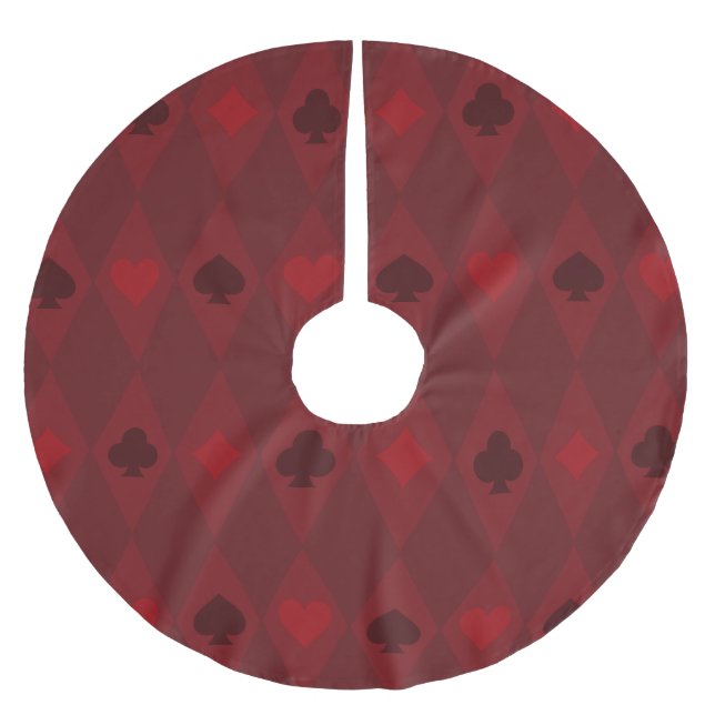 Vintage Santa Music Singing Julgransmatta Borstad Polyester (Framsidan)