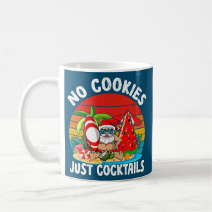 Vintage Santa No Cookies Bara Cocktails jul Kaffemugg