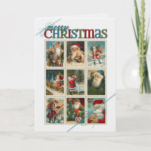 Vintage Santa Old Postal Thome-jul Helgkort