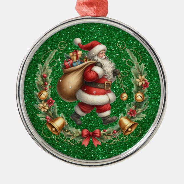 Vintage Santa Ornament (Framsidan)