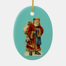 Vintage Santa Ornament