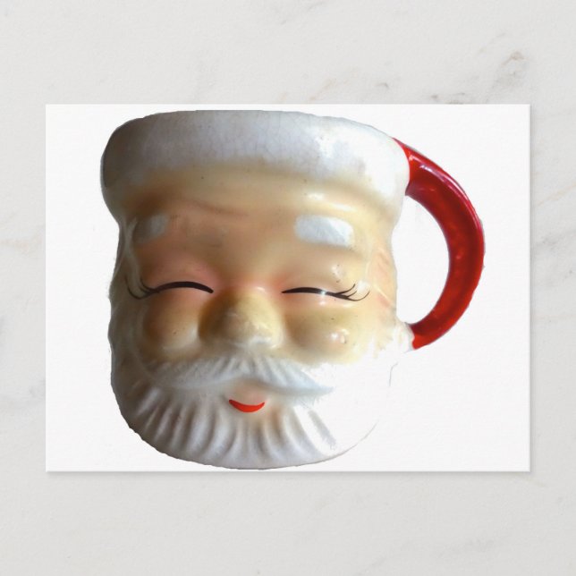 Vintage Santa Postcard (Blinkning) Helg Vykort (Framsida)