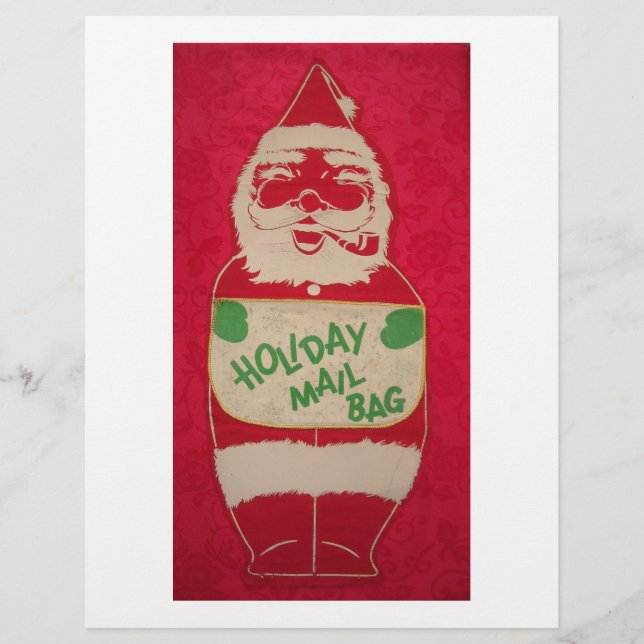 Vintage Santa Reklamblad (Framsidan)
